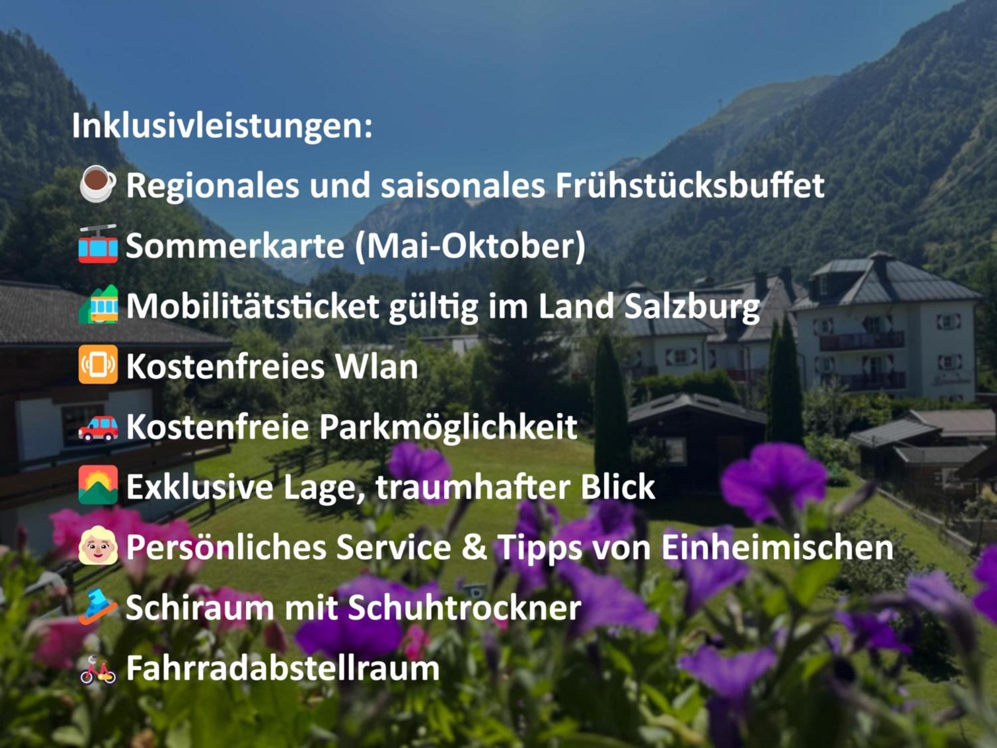 Pension Monika - Kaprun Bagian luar foto